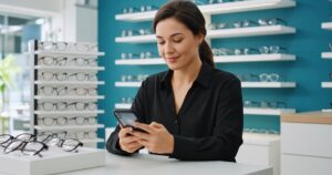 Read more about the article WhatsApp para ótica: como usar no orçamento, no aviso de óculos pronto e no pós-venda