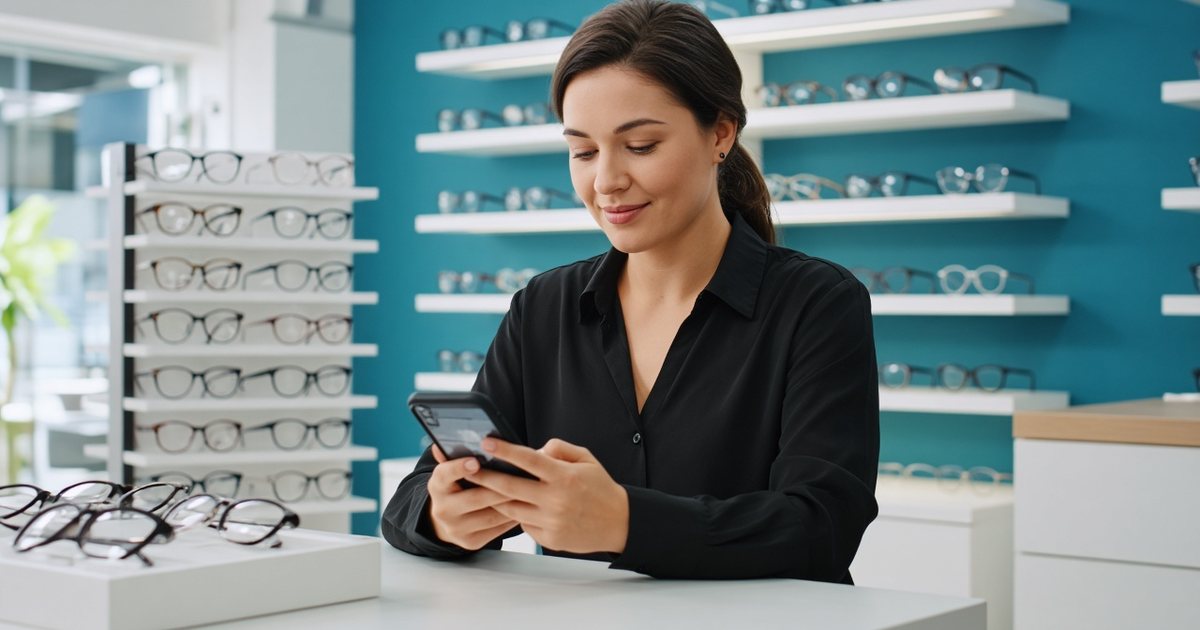 Leia mais sobre o artigo WhatsApp para ótica: como usar no orçamento, no aviso de óculos pronto e no pós-venda